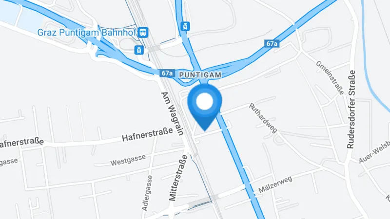 Karte: Selfstorage 8055 Graz, Berschenygasse