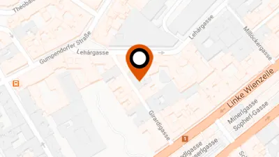 Karte: Selfstorage 1060 Wien, Girardigasse