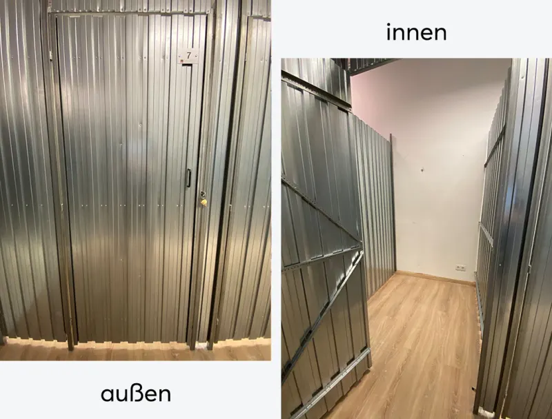Medium Lagerraum 5,2m³ inkl. Strom
