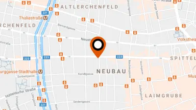 Karte: Selfstorage 1070 Wien, Zieglergasse
