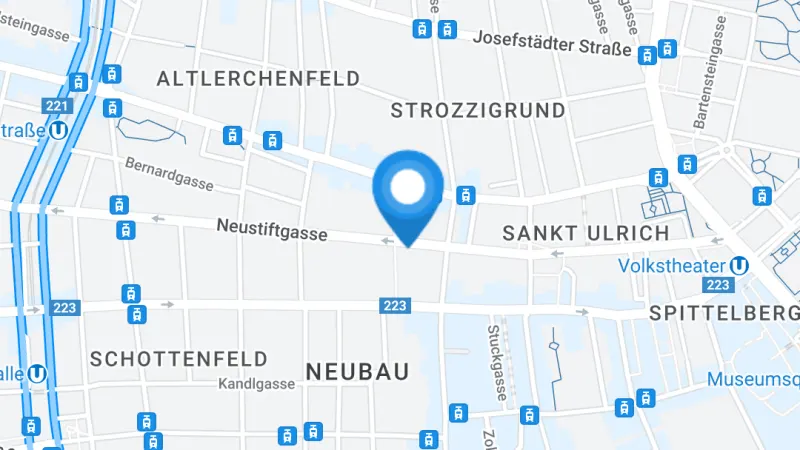 Karte: Localstorage Neustiftgasse