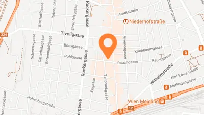 Karte: Selfstorage 1120 Wien, Pohlgasse